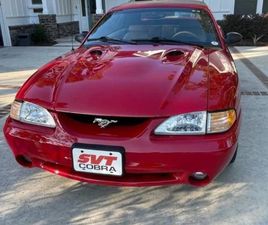 FORD MUSTANG CABRIOLET COBRA 1997 FORD MUSTANG 1997 FORD MUSTANG SVT COBRA CONVERTIBLE/14K ORIG MILES
