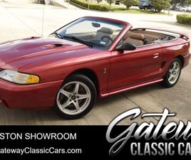 FORD MUSTANG CABRIOLET COBRA 1998 FORD MUSTANG SVT COBRA