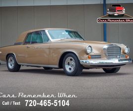 1963 STUDEBAKER GT GRAN TURISMO | SUPERCHARGED 4-SPEED