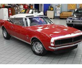 CHEVROLET CAMARO CABRIOLET RS 1967 CHEVROLET CAMARO CHEVY RS CONVERTIBLE CONVERTIBLE