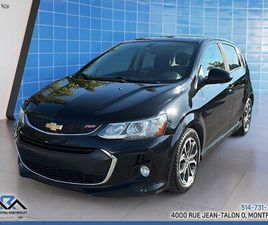 2017 CHEVROLET SONIC LT RS RS PACKAGE, 17 INCH MAGS, LOW MILEAGE, CRUIS