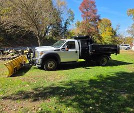 FORD F550 DUMP 9' PLOW ONLY 18K MILES