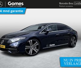 MERCEDES EQS 450+ MERCEDES-BENZ EQS 450+ LUXURY LINE | MANUFAKTUR INTERIEUR PAKKET | PREMIUM PLUS PAKKET | RIJASSISTENTIEPAKKET PLUS | PANORAMADAK | HYPERSCREEN | 360° CAMERA | A