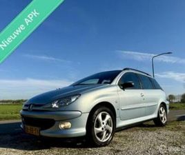 PEUGEOT 206 SW PEUGEOT 206 SW 1.6-16V GRIFFE, BJ 2005, AIRCO, APK NOV 2026 — PEUGEOT — MARKTPLAATS