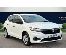 2021 DACIA SANDERO 1.0 TCE BI-FUEL ESSENTIAL 5DR HATCHBACK PETROL/LPG MANUAL