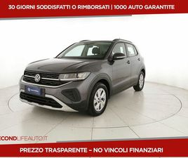 VOLKSWAGEN T-CROSS 1.0 TSI LIFE 95CV DEL 2024 USATA A ROMA