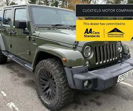 JEEP WRANGLER CONVERTIBLE 2016 JEEP WRANGLER 3.6 V6 75TH ANNIVERSARY SUV 4DR PETROL AUTO 4WD EURO 6 (280