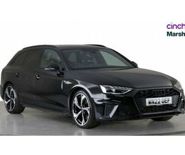 AUDI A4 AVANT 35 TFSI 35 TFSI BLACK EDITION 5DR S TRONIC