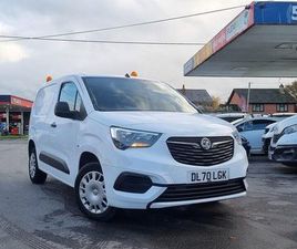 VAUXHALL COMBO 1.6 TURBO D 2300 SPORTIVE PANEL VAN 4DR DIESEL MANUAL L1 H1 EURO 6 (START/STOP) (100 PS)