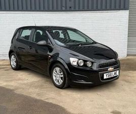 CHEVROLET AVEO 5 2011 CHEVROLET AVEO 1.2 LT EURO 5 5DR HATCHBACK PETROL MANUAL