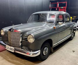 MERCEDES PONTON 180 PONTON 180 B MAN. / JUURI LEIMATTU & HUOLLETTU / ALKUPERÄISKUNTOINEN