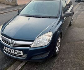 VAUXHALL ASTRAVAN VAUXHALL, ASTRAVAN, CAR DERIVED VAN, 2007, MANUAL, 1686 (CC)