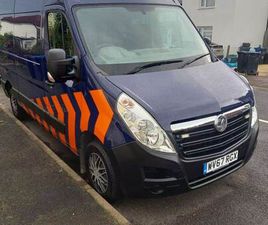 VAUXHALL, MOVANO, PANEL VAN, 2017, MANUAL, 2298 (CC)