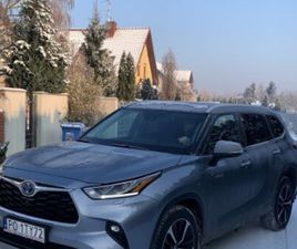 TOYOTA HIGHLANDER III 2.5 EDYCJA SPECJALNA, MAKSYMALNE MOŻLIWE WYPOSAŻENIE