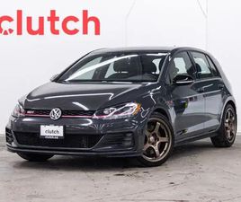 2019 VOLKSWAGEN GOLF GTI RABBIT W/ DRIVER ASSISTANCE PKG W/ APPL