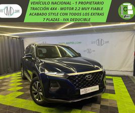HYUNDAI SANTA FE SANTA FE 2.2CRDI STYLE 7PL 4WD 8DCT