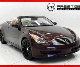 INFINITI G CABRIOLET G37 2010 INFINITI G37 CONVERTIBLE BASE 2DR CONVERTIBLE
