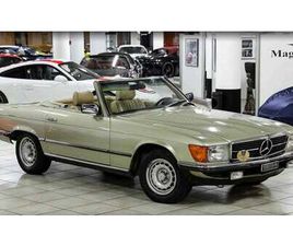 MERCEDES SL 1982 MERCEDES SL CLASS BEIGE MANUEL, 5 VITESSES CONDUITE...