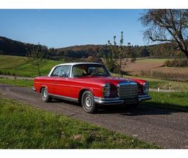 MERCEDES CLASSE S COUPE 280 SE MERCEDES BENZ 280 SE COUPÉ W111 (1969) IN ROT-WEIß