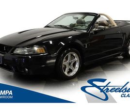 FORD MUSTANG CABRIOLET COBRA 2001 FORD MUSTANG SVT COBRA CONVERTIBLE