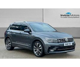 VOLKSWAGEN TIGUAN 2018 VOLKSWAGEN TIGUAN 2.0TDI R-LINE (150PS) (START/STOP) DSG