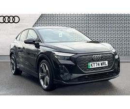 2025 AUDI Q4 E-TRON SPORTBACK 210KW 45 82KWH BLACK EDITION 5DR AUTO