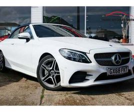 MERCEDES CLASSE C CABRIOLET C 200 2018 MERCEDES-BENZ C CLASS C200 AMG LINE 2DR 9G-TRONIC CONVERTIBLE PETROL AUTOMATIC