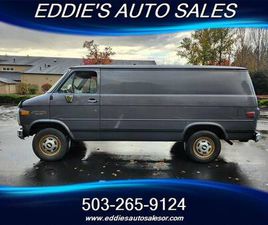 CHEVROLET CHEVY VAN 1996 CHEVROLET CHEVY VAN CLASSIC G30