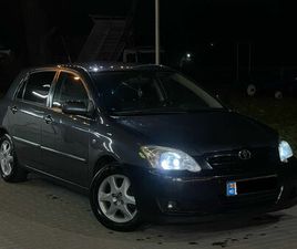 TOYOTA COROLLA E120 TOYOTA COROLLA AN. 2007