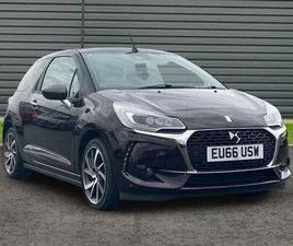 CITROEN DS3 CABRIO 2016 - 1.2 PURETECH PRESTIGE CABRIOLET 2DR PETROL MANUAL EURO 6 S/S 130 PS