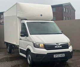 MAN TRUCK MAN TGE 2022 MAN TGE 140 CHASSIS CAB CHASSIS CAB DIESEL MANUAL