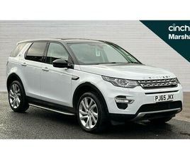 LAND ROVER DISCOVERY SPORT D180 LAND ROVER DISCOVERY SPORT DISCOVERY SPORT 2.0 TD4 180 HSE LUXURY 5DR AUTO