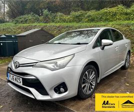 TOYOTA AVENSIS 2.0 D-4D BUSINESS EDITION PLUS SALOON 4DR DIESEL MANUAL EURO 6 (START/STOP) (143 PS)