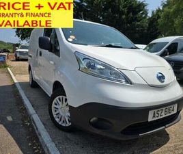 NISSAN E-NV200 2017 NISSAN E-NV200 ACENTA RAPID PLUS VAN AUTO (LOW MILEAGE) PANEL VAN ELECTRIC AUTOMATIC