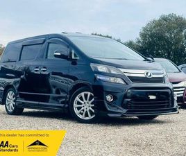 TOYOTA VELLFIRE 2013 3.5Z V6 PETROL AUTO GOLDEN EYES EDITION FULLY LOADED