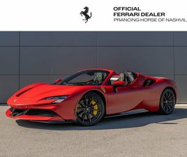 FERRARI SF90 STRADALE SPIDER CERTIFIED 2022 FERRARI SF90 SPIDER NASHVILLE TN 37214