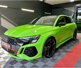 AUDI RS3 8Y SPORTBACK 2.5 TFSI QUATTRO 400 S-TRONIC - FULL OPTION - MALUS PAYÉ - GARANTIE 12 MOIS