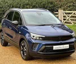 VAUXHALL CROSSLAND X 2022 VAUXHALL CROSSLAND TURBO ULTIMATE SUV PETROL AUTOMATIC