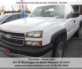 2005 CHEVROLET SILVERADO 2500HD WORK TRUCK 2DR REGULAR CAB 4WD LB 1780