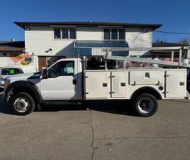 ★★★ 2014 FORD F-550 SERVICE BODY TRUCK 4X4 / LOW MILES! ★★★