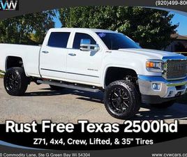 GMC SIERRA 2500HD CREW CAB 2015 GMC SIERRA 2500HD CREW CAB Z71 4X4 LIFTED SOUTHERN TRUCK!