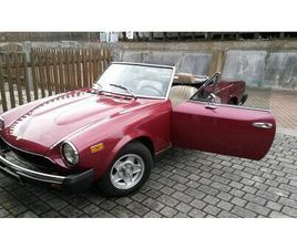 CABRIO, FIAT 124 SPIDER PININFARINA, OLDTIMER, H-KENNZEICHEN