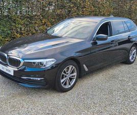 BMW SERIE 5 TOURING 518 AUTOMAAT, PANO, LEDER, GARANTIE
