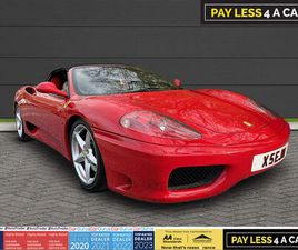 FERRARI 360 MODENA SPIDER 2004 FERRARI 360 3.6 SPIDER