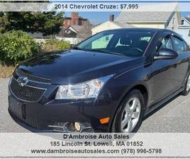 2014 CHEVROLET CRUZE 1LT AUTO 4DR SEDAN 44021 MILES, LOW MILES!!!!