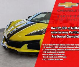 CERTIFIED 2023 CHEVROLET CORVETTE Z06