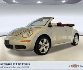VOLKSWAGEN NEW BEETLE CABRIOLET USED 2009 VOLKSWAGEN NEW BEETLE L