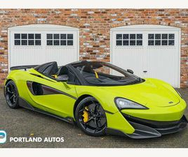 MC LAREN 600LT 3.8T V8 SPIDER SSG EURO 6 (START/STOP) 2DR
