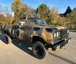 DODGE RAM W200 ARMY TRUCK ALLRAD MIT TÜV UND H. NEU