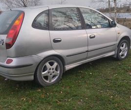 NISSAN ALMERA TINO NISSAN ALMERA TINO, CENA 1 000 €. ПРОДОЕМ В ХОРОШЕМ УХОЖЕННОМ СОСТОЯНИЕ. ТЕЛЕФОНУ. ЕДЬ. САДИСЬ - SLUDINĀJUMI